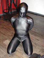 Zentai DBSM Photo by Sensei George To intensify his experience that evening he - photo 4