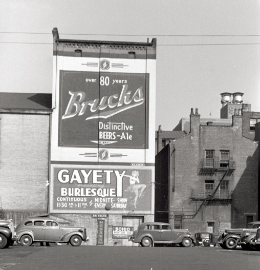 A parking lot scene in October 1938 features vintage automobiles along with - photo 4