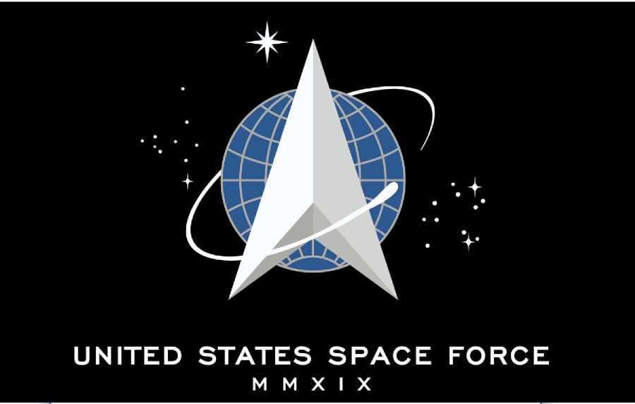 This is the flag of the United States Space Force It is dated 2019 the year - photo 3