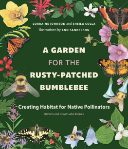 Lorraine Johnson - A Garden for the Rusty-Patched Bumblebee: Creating Habitat for Native Pollinators: Ontario and Great Lakes Edition