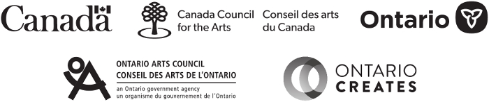 We acknowledge the support of the Canada Council for the Arts and the Ontario - photo 4