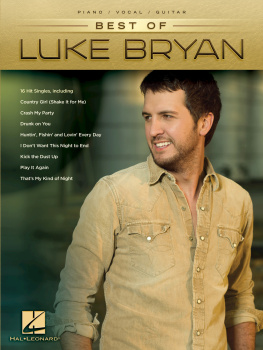 Luke Bryan - Best of Luke Bryan Songbook