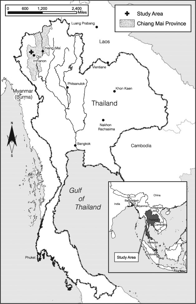 Figure 1 Mae Jaeng Thailand A valley community surrounded by mountains in - photo 2