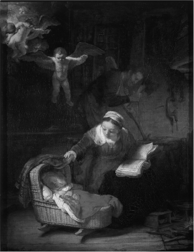 Rembrandt van Rijn The Holy Family with Angels Courtesy of ScalaArt - photo 2