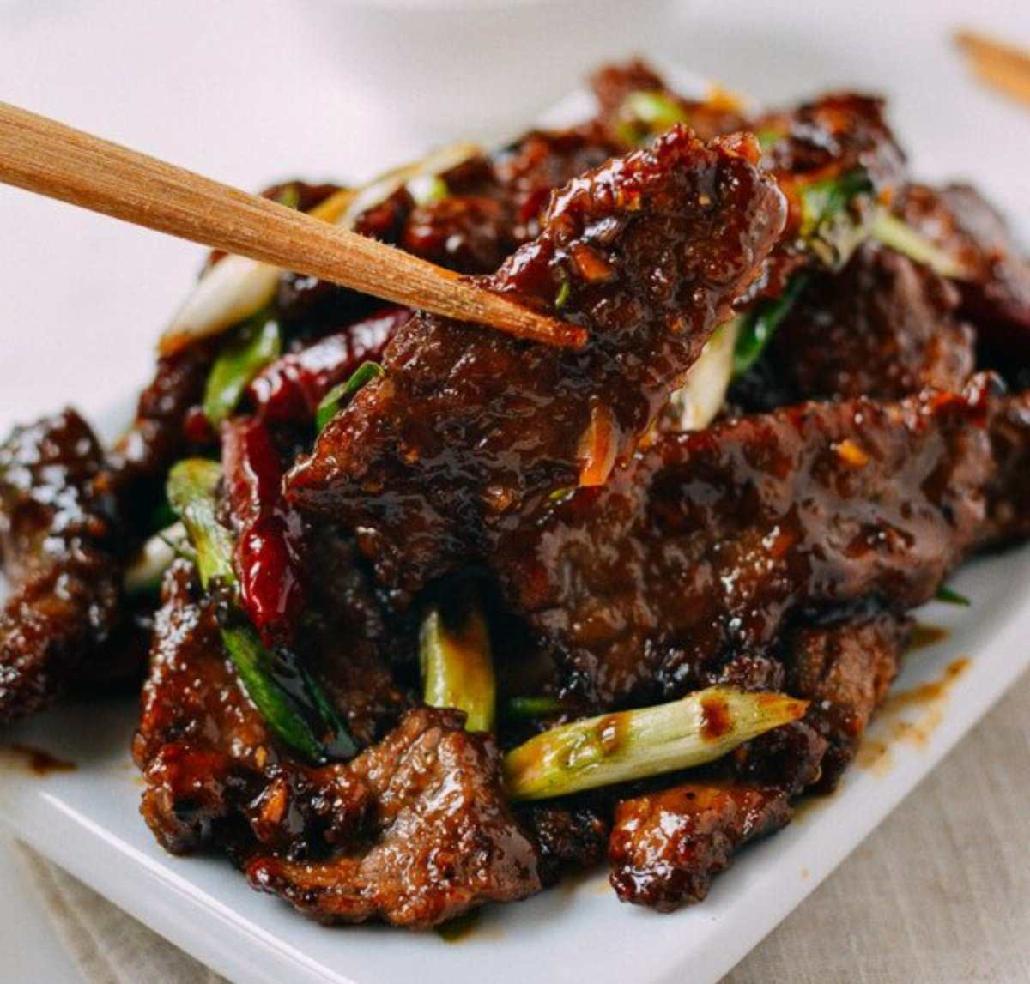 Crunchy sticky beef this recipe is a Mongolian classic waiting to be devoured - photo 8
