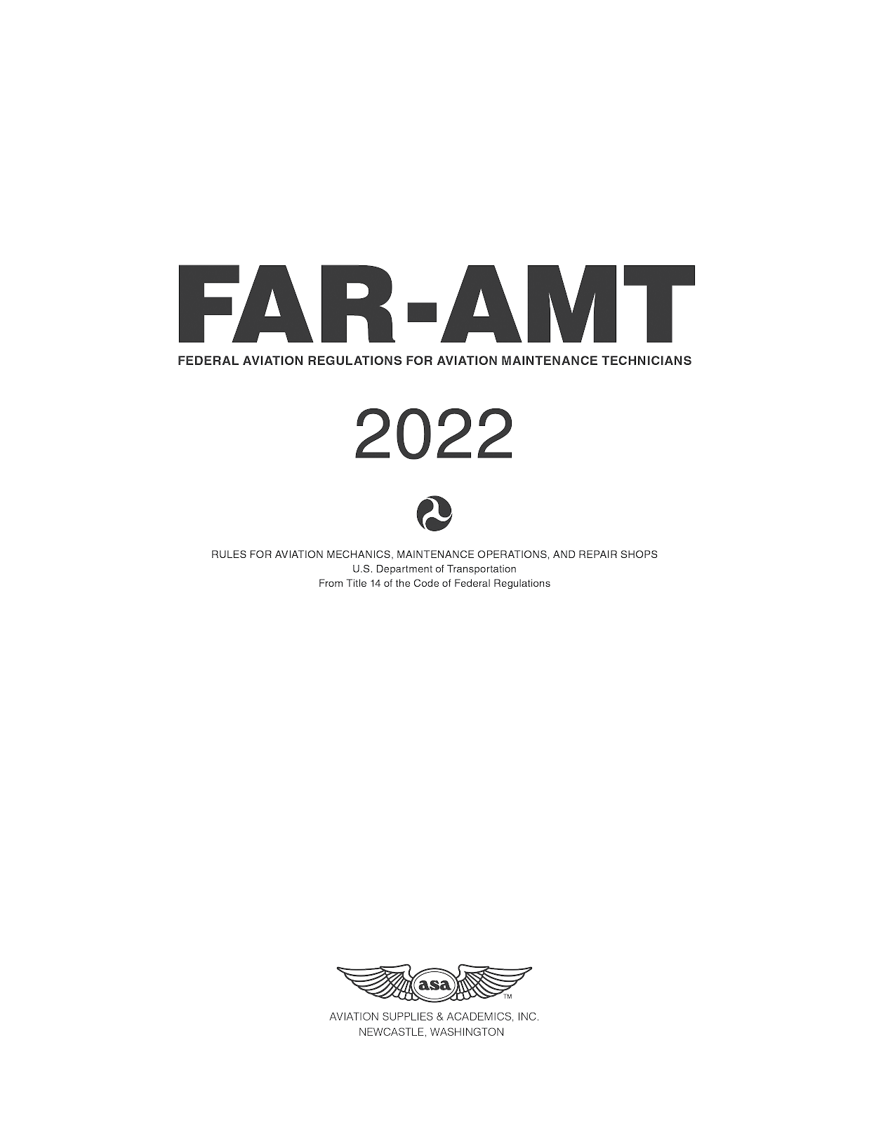 FAR-AMT Federal Aviation Regulations for Aviation Maintenance Technicians - photo 2