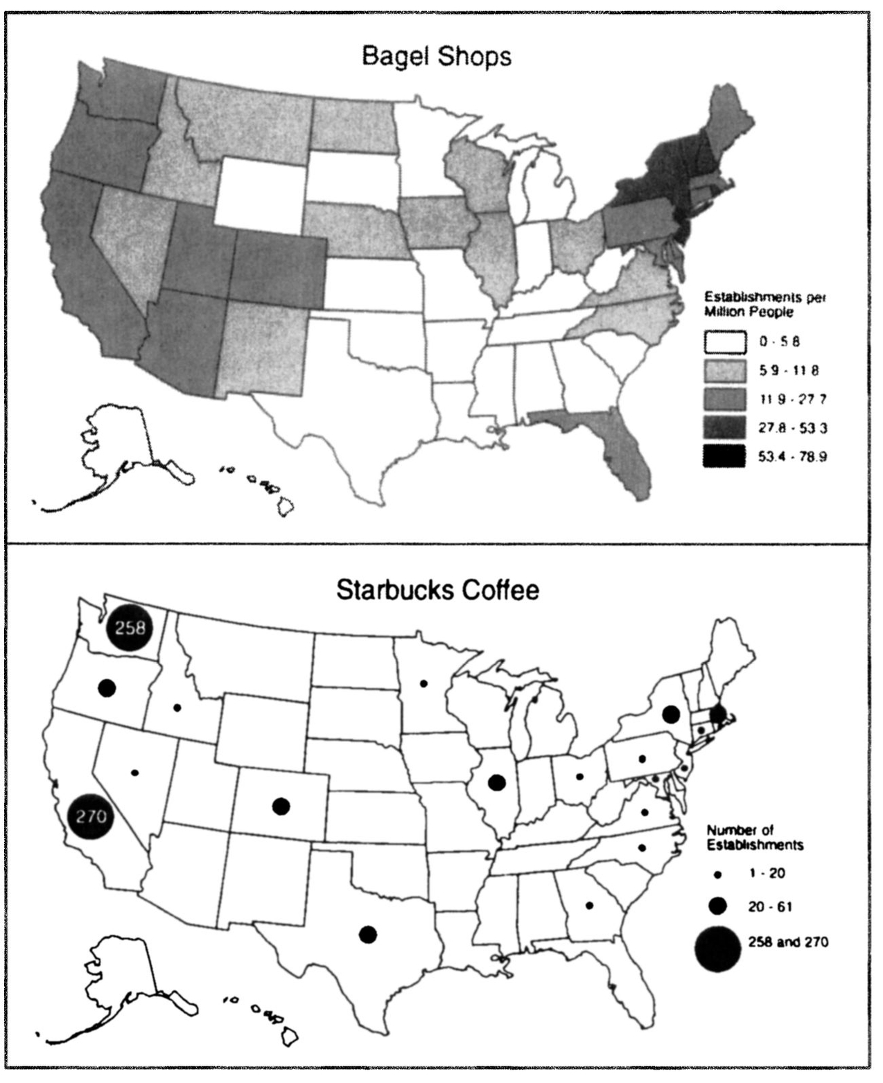 Bagels and Coffee Bagel popularity has spread unevenly across the country from - photo 11