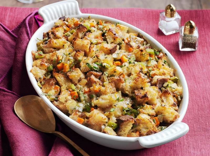 This stuffing side dish works well with pork poultry or beef tenderloin - photo 7