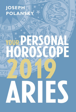 Joseph Polansky Aries 2019: Your Personal Horoscope