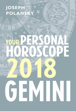 Joseph Polansky - Gemini 2018: Your Personal Horoscope
