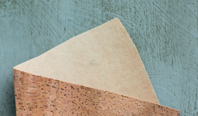 APPEARANCE Surface coated with cork Underside is monochrome dark brown paper - photo 12