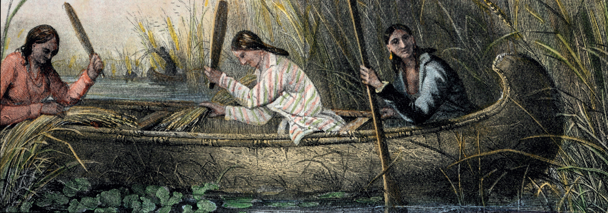 An early 19th-century illustration by Seth Eastman features Ojibwe women - photo 5