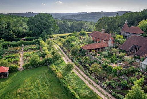 Perch Hill a garden in the middle of a 90-acre organic farm in the densely - photo 3