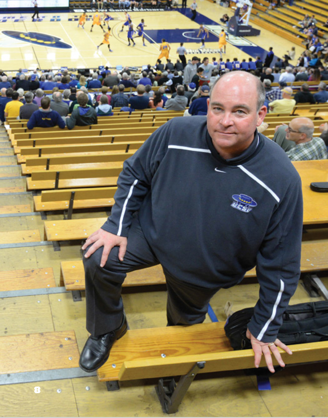 Its game night for the mens basketball team at the University of California - photo 13