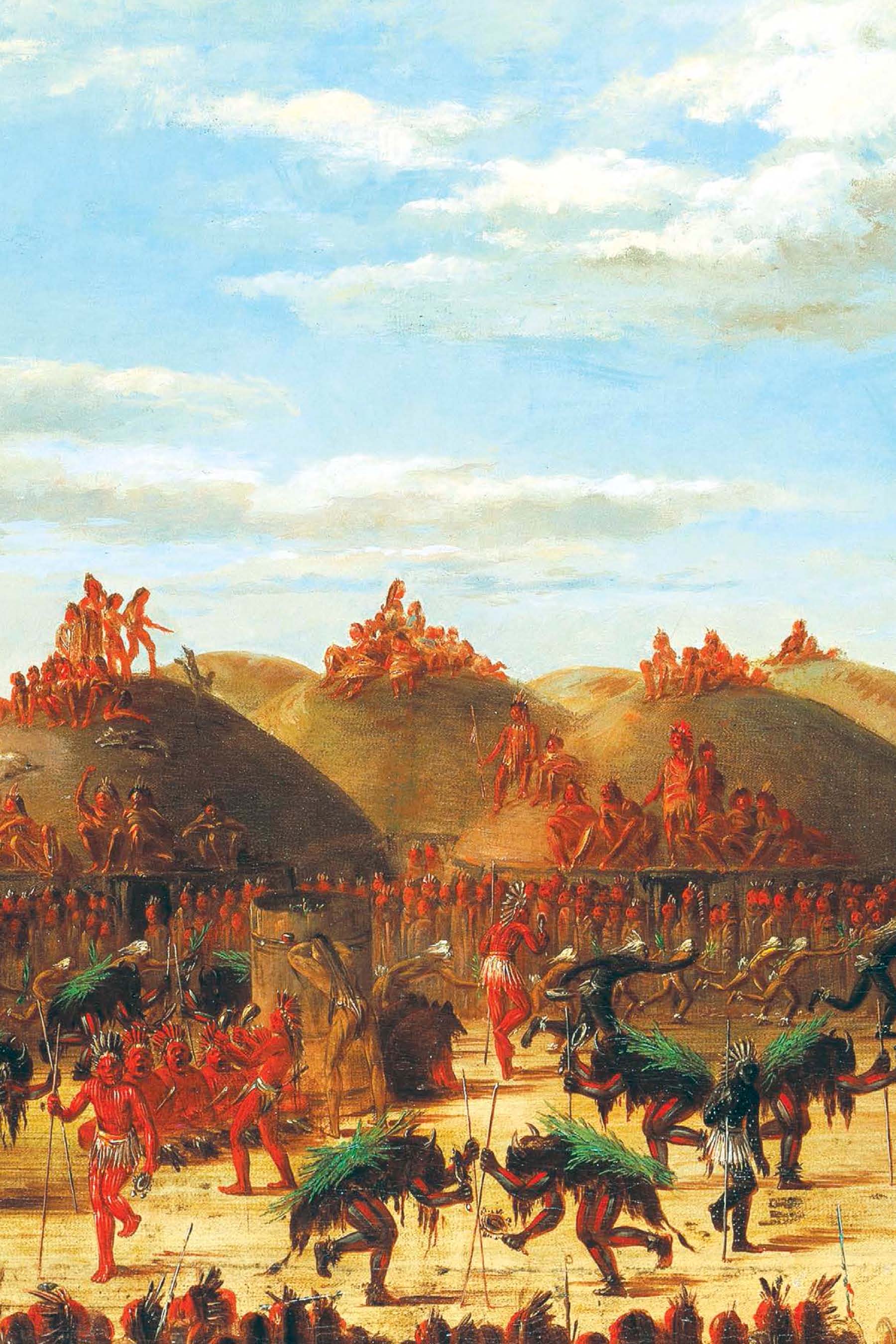 Artist George Catlin painted this image of a Mandan Okipa ceremony in the - photo 4