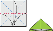 Waterbomb Base Blintz Kite Basefold - photo 32