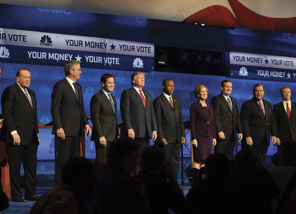 A dozen Republicans ran for president in the 2016 election though many dropped - photo 10