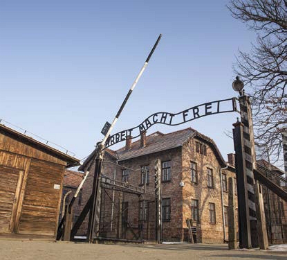 This is Auschwitzs main gate Government Today Poland is a democratic - photo 9