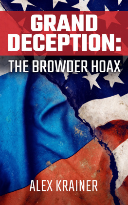 Alex Krainer - Grand Deception: The Browder Hoax