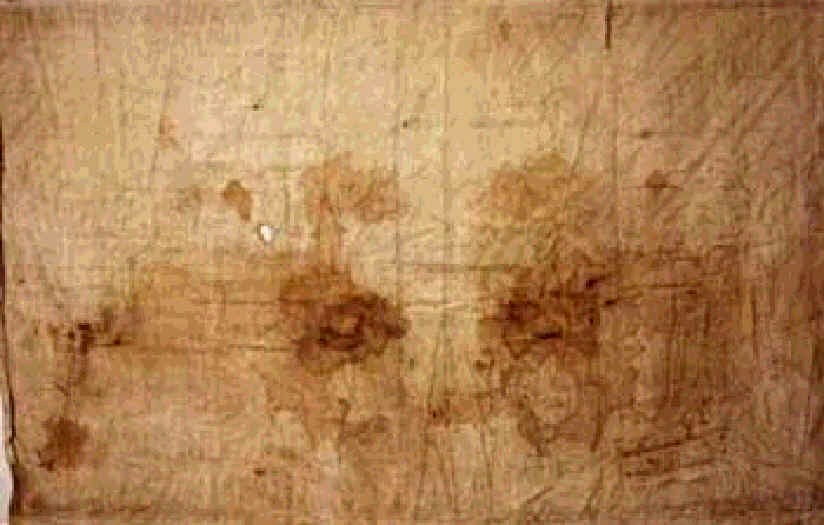 Some bloodstains on the Shroud present blood serum typical of a postmortem - photo 2