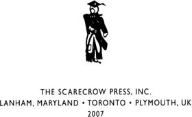 SCARECROW PRESS INC Published in the United States of America by Scarecrow - photo 1