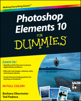 Barbara Obermeier Photoshop Elements 10 for Dummies