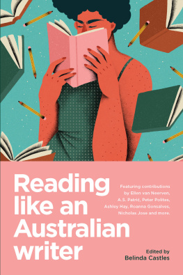 Belinda - Reading Like An Australian Writer