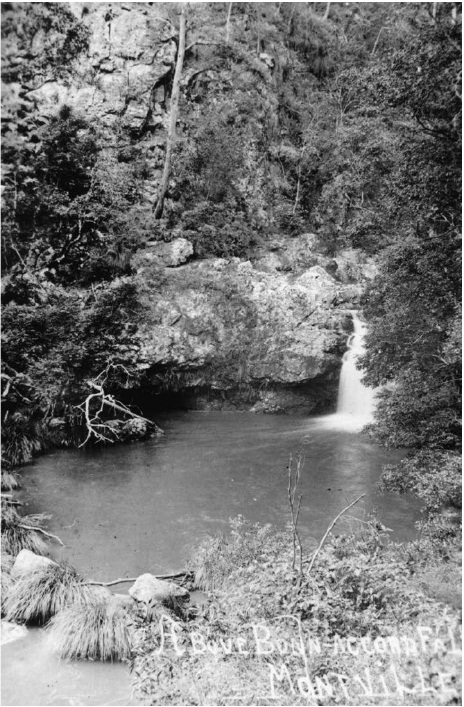 Kondalilla Falls formerly Bon Accord Falls in the Blackall Range 1930 - photo 11