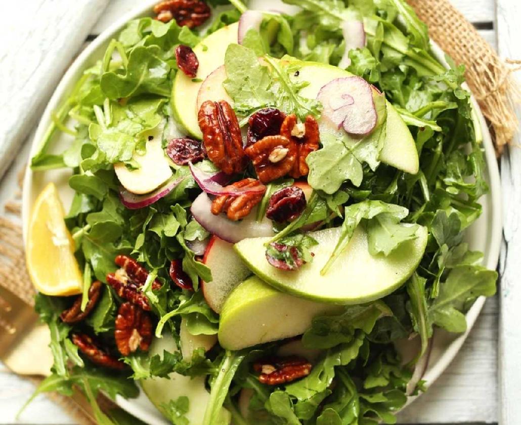 Toss a healthy apple and arugula slaw with citrus and boozy dressing and you - photo 5