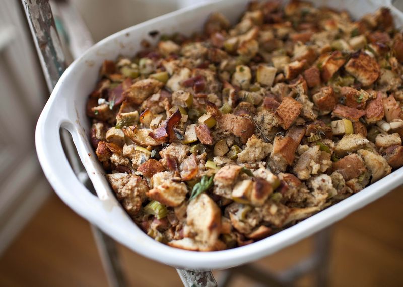 Bacon and bourbon are the perfect combination for a yuletide stuffing and whats - photo 6