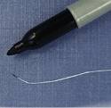 Whether using thread or fishing line forease in threading the beading needle - photo 8