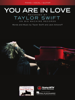 Taylor Swift - You Are in Love Sheet Music