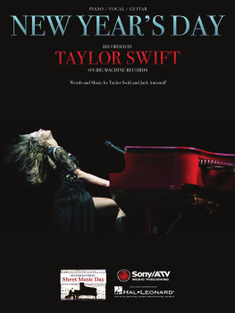 Taylor Swift New Years Day Sheet Music