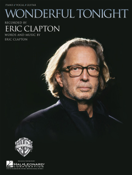 Eric Clapton - Wonderful Tonight Sheet Music: - P/V/G