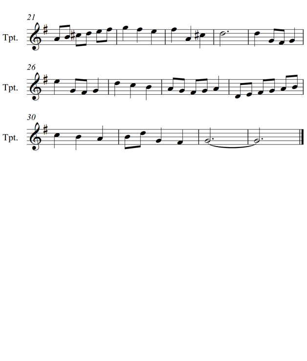Minuet in G Major Trumpet Piano - photo 16