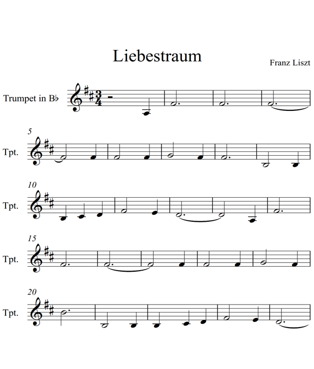 Liebestraum Trumpet Piano - photo 9