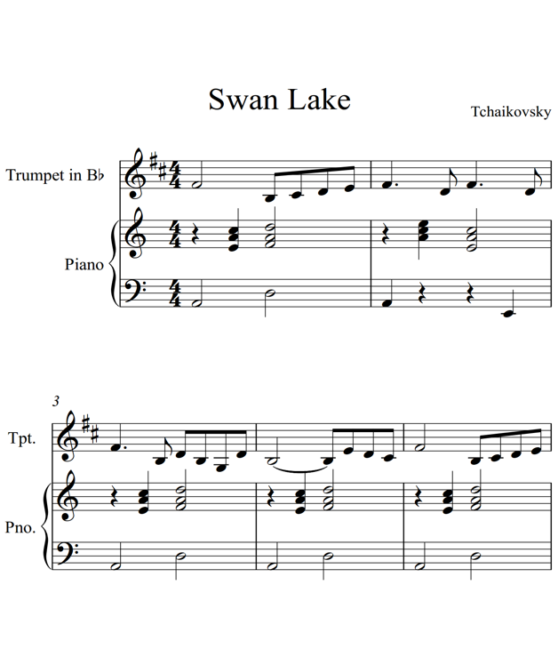 Sheet Music for Trumpet Book 4 - photo 35