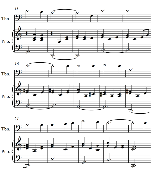 Minuet in G Major Trombone - photo 12