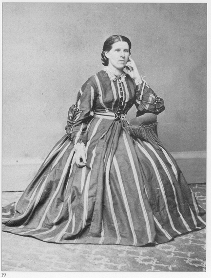 c1864 Note the sleeves on this womans dress with all the interest at the - photo 19