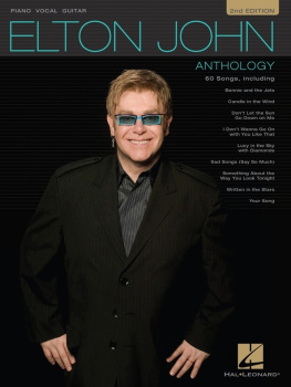 Elton John - Elton John Anthology (Songbook)