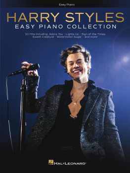 Harry Styles Harry Styles Easy Piano Collection