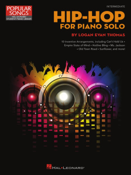 Hal Leonard Corp. - Hip-Hop for Piano Solo: 10 Inventive Arrangements