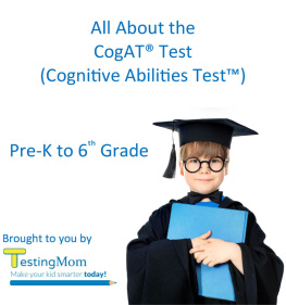 Testing Mom LLC - All About the CogAT® Test: Crash Course for Cognitive Abilities TestTM for Pre-K to 8th Grade