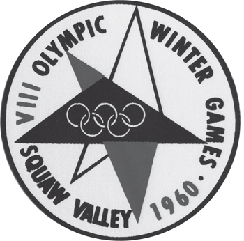 This patch shows the symbolic design of the logo for the VIII Olympic Winter - photo 4