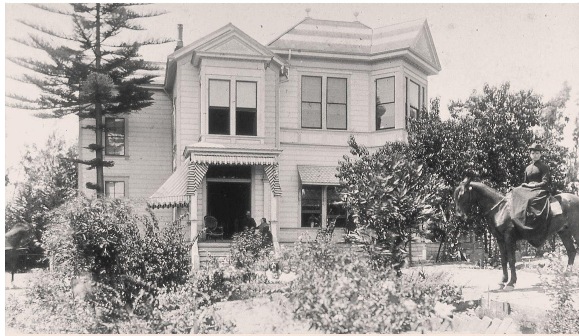 From this Victorian home three generations of Reed family members watched over - photo 3