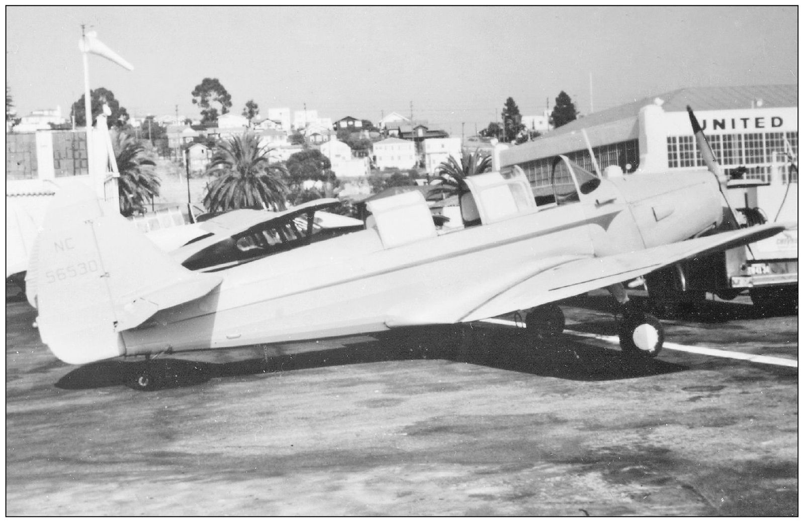 This Fairchild PT-19 with an enclosed cabin was used at the Friedkin School of - photo 10