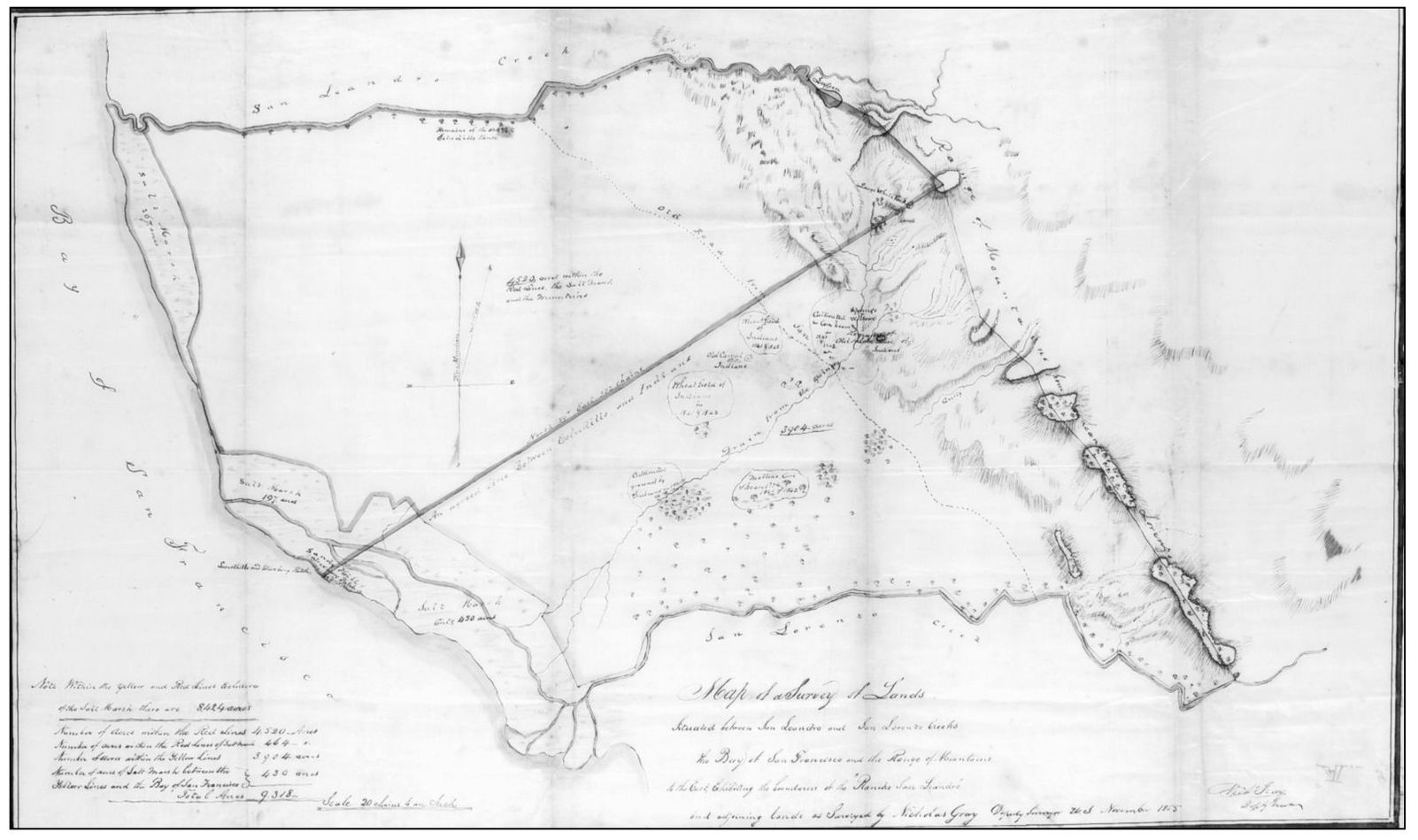 SURVEY OF RANCHO SAN LEANDRO 1855 When the missions closed some Ohlone - photo 6