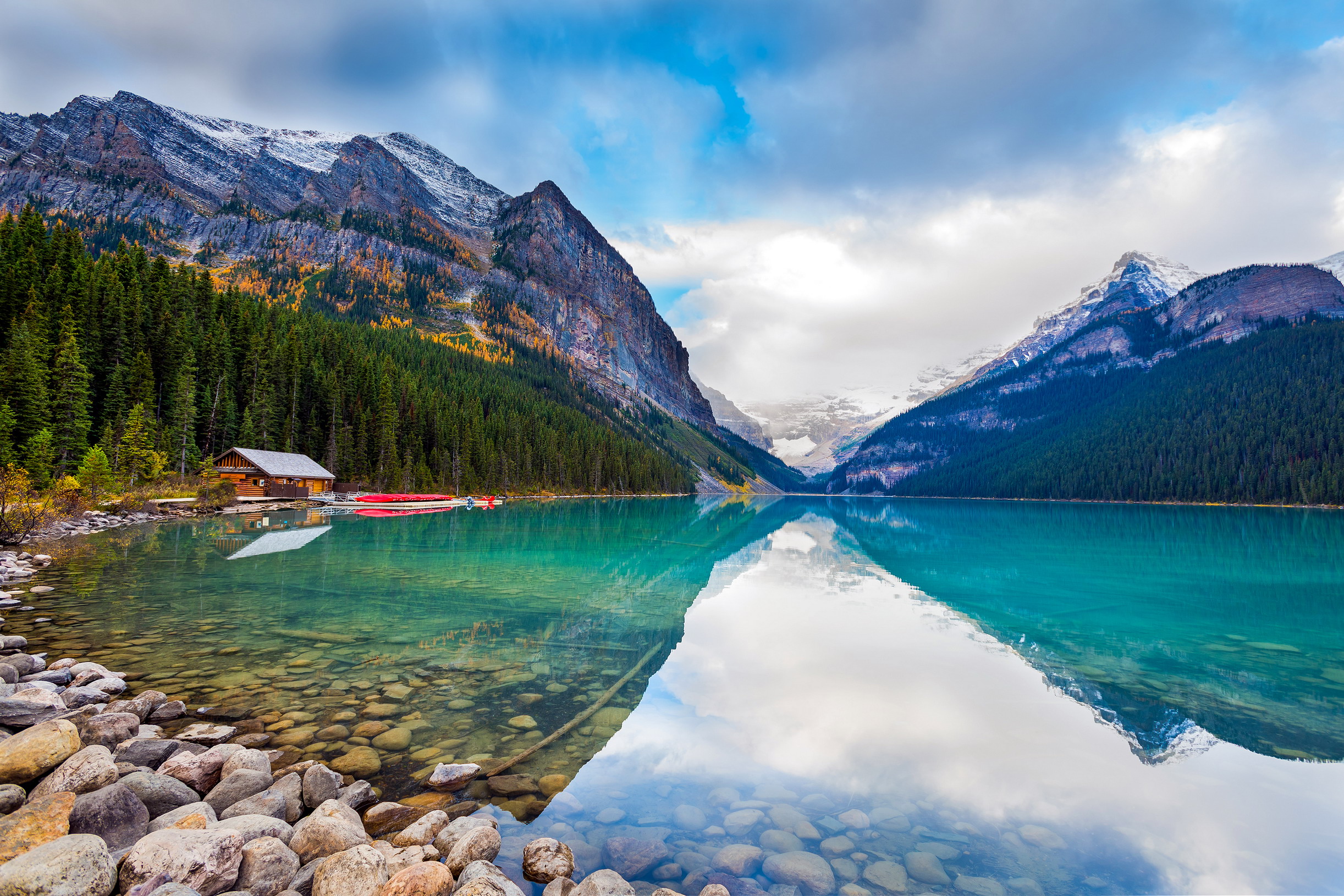 Stunning emerald-green water and tall snowy peaks BGSMITHSHUTTERSTOCK - photo 6