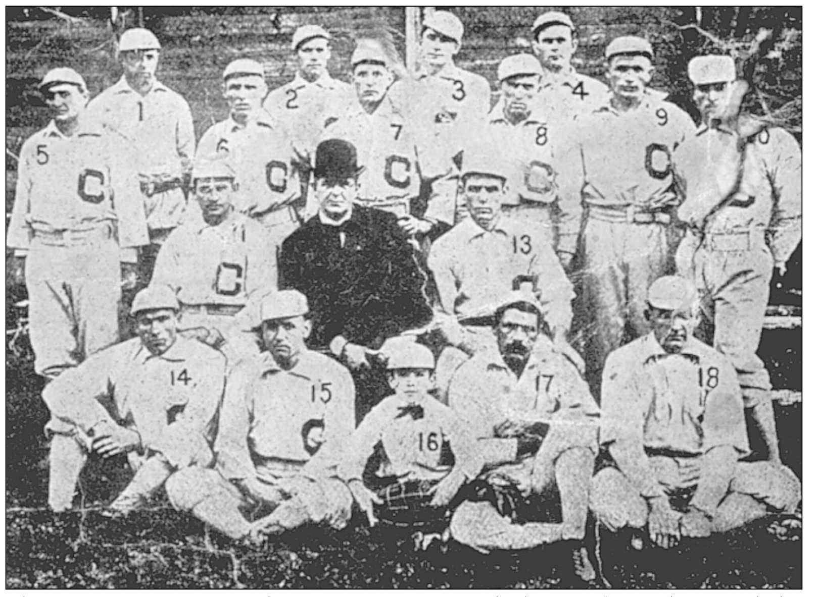 The First American League Champions 1901 Owner Charles Comisky stands out - photo 7