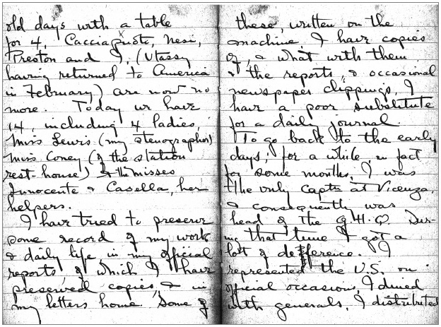 This and facing page Excerpt from a diary entry by Robert W Bates August 22 - photo 4